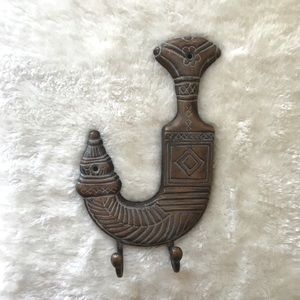 Cast Iron Decorative “J” Hook